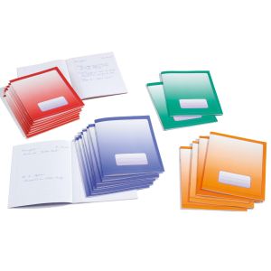 Schulheft klein 16x21cm Hochformat liniert - 25er-Pack