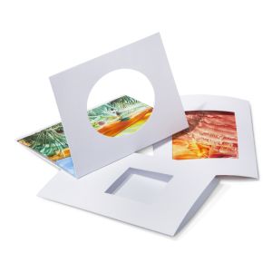 Encaustic Art Passepartout-Karten